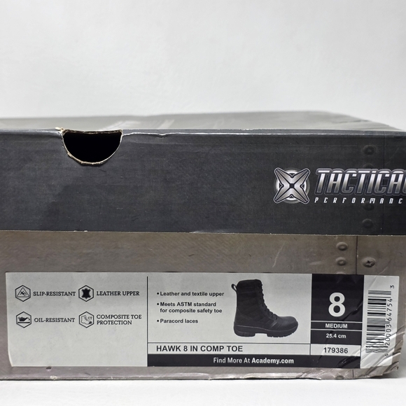 Tactical Performance Men\'s Size 8 Hawk 8\